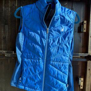Blue Spyder Vest - womens medium